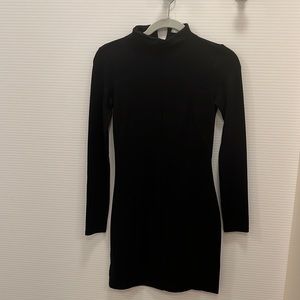 Black long sleeve dress